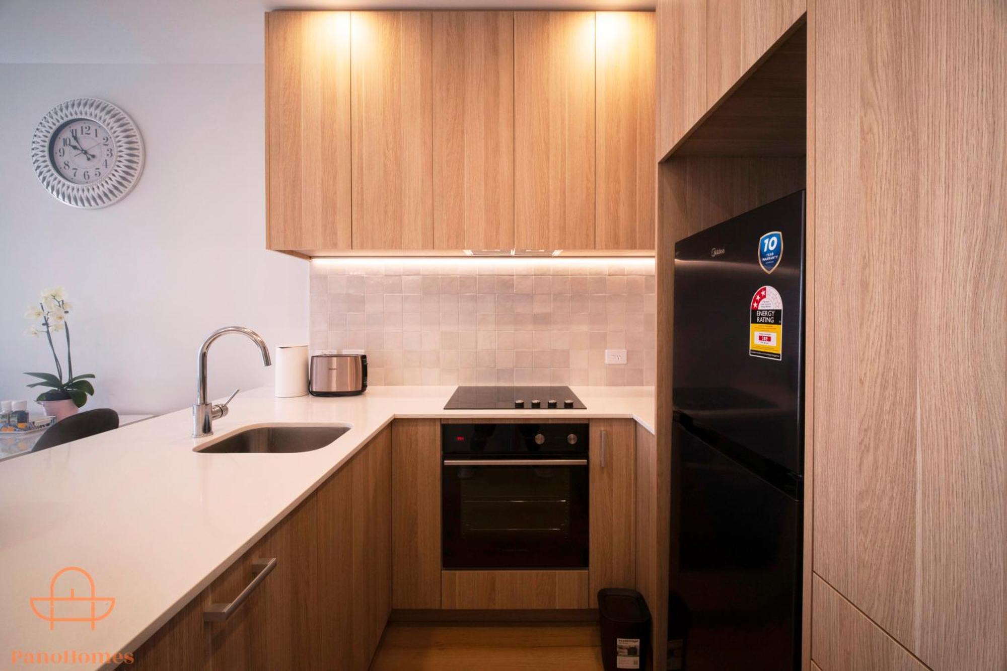 Modern Townhouse Close To City With Full Kitchen - Ellerslie Оукланд Екстериор снимка